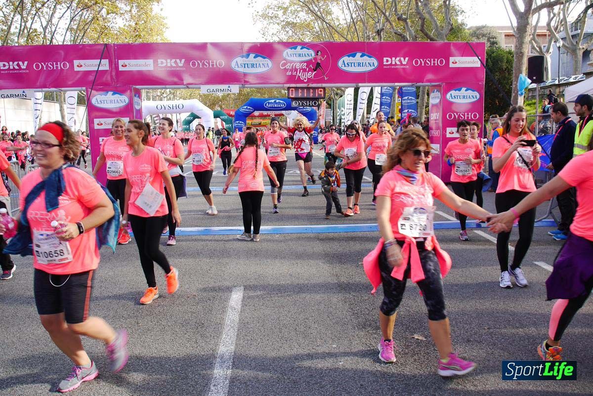 Carrera de la Mujer Barcelona desde 1h 9 min hasta 1h 13 seg