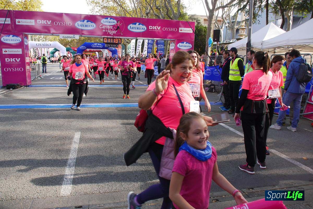 Carrera de la Mujer Barcelona desde 1h 9 min hasta 1h 13 seg