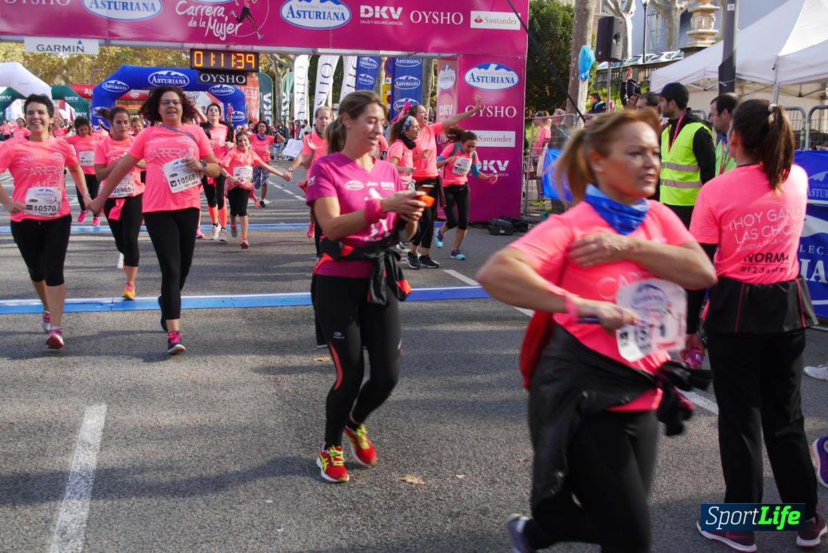 Carrera de la Mujer Barcelona desde 1h 9 min hasta 1h 13 seg