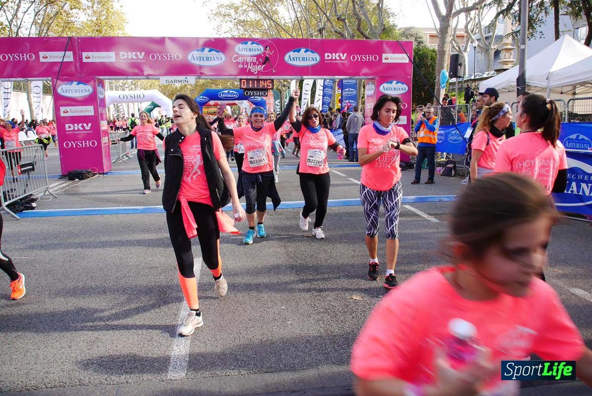 Carrera de la Mujer Barcelona desde 1h 9 min hasta 1h 13 seg