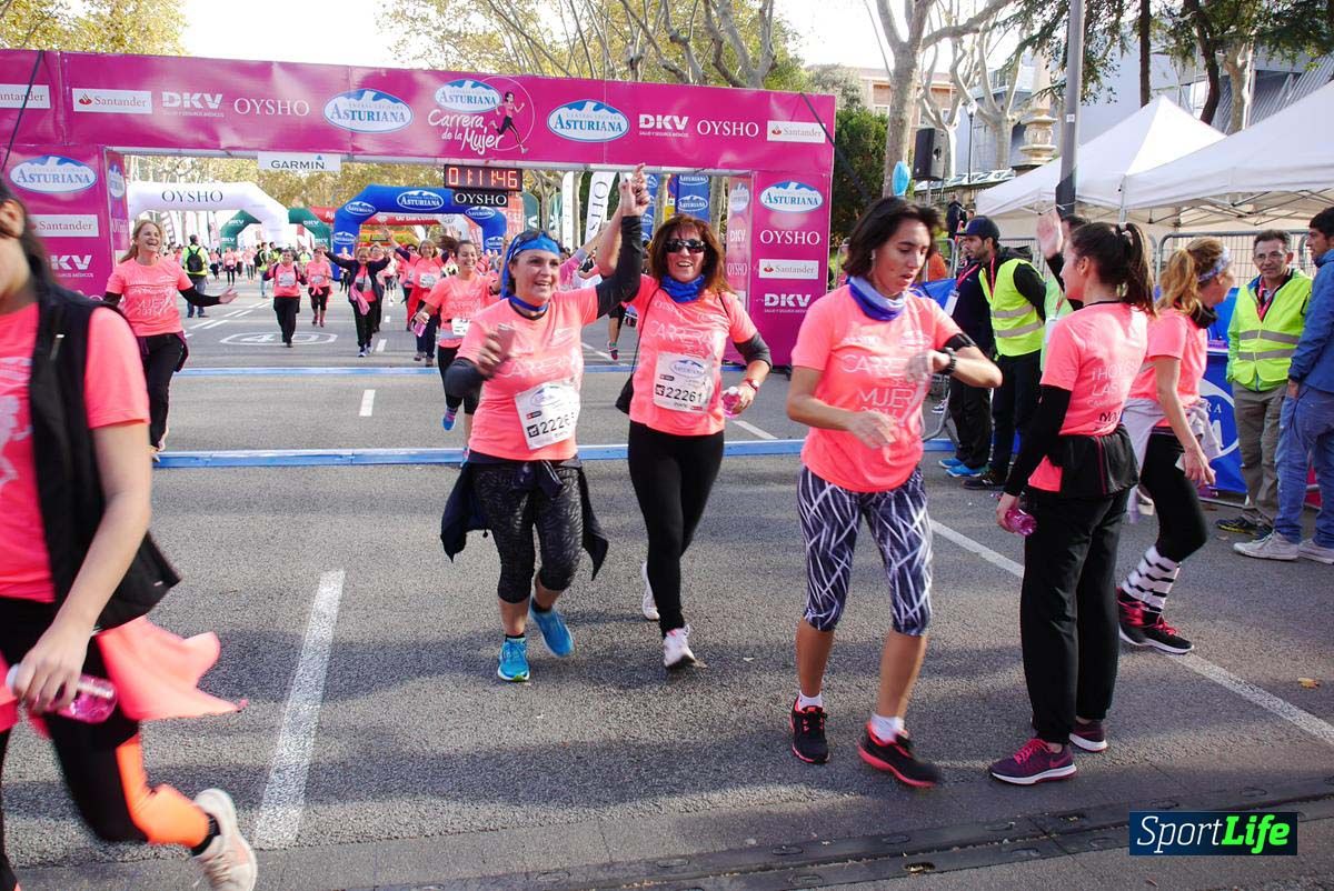 Carrera de la Mujer Barcelona desde 1h 9 min hasta 1h 13 seg