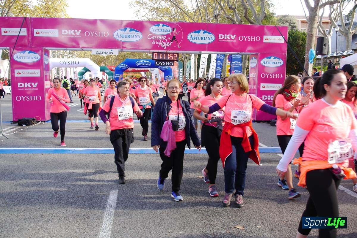 Carrera de la Mujer Barcelona desde 1h 9 min hasta 1h 13 seg