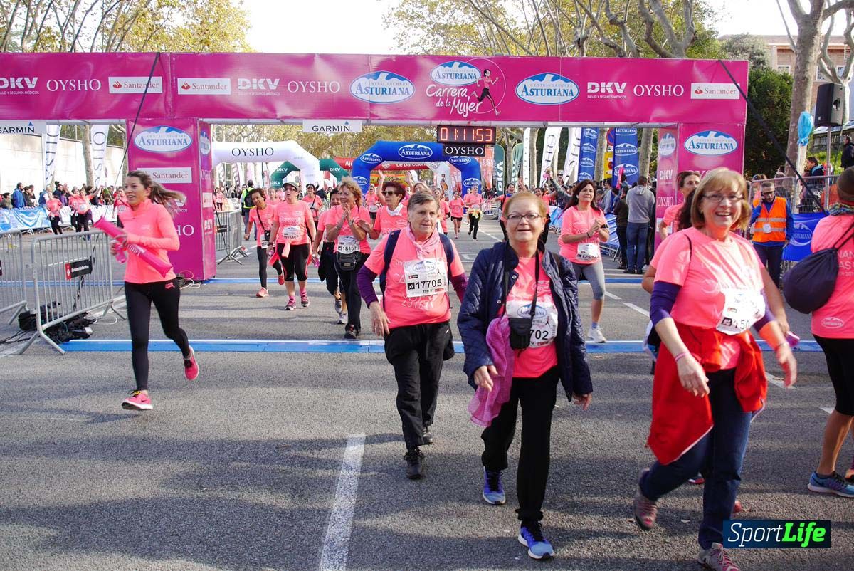 Carrera de la Mujer Barcelona desde 1h 9 min hasta 1h 13 seg