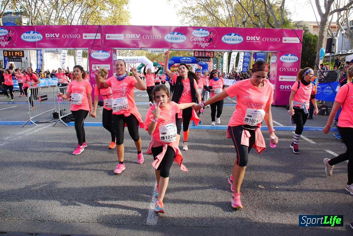 Carrera de la Mujer Barcelona desde 1h 9 min hasta 1h 13 seg