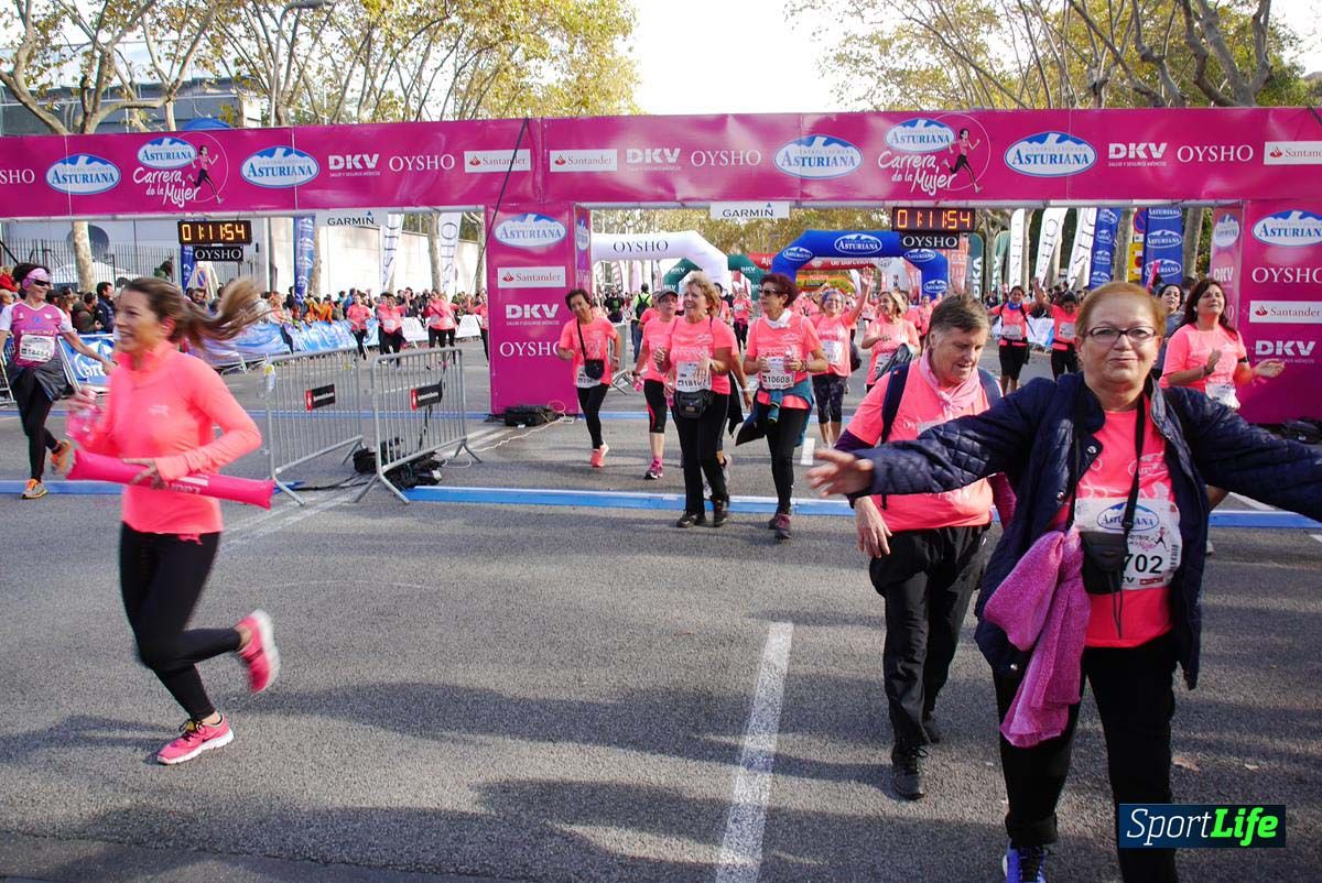Carrera de la Mujer Barcelona desde 1h 9 min hasta 1h 13 seg