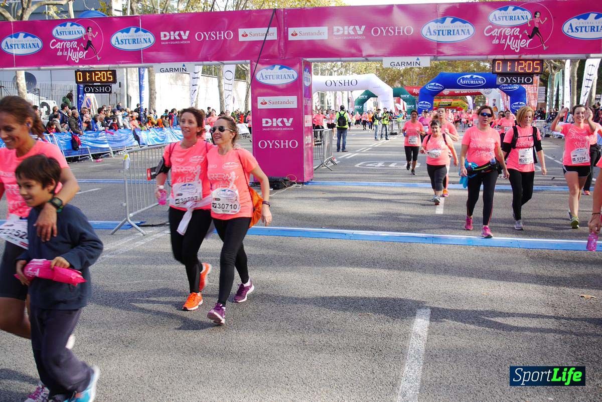 Carrera de la Mujer Barcelona desde 1h 9 min hasta 1h 13 seg