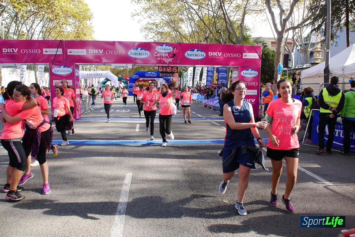 Carrera de la Mujer Barcelona desde 1h 9 min hasta 1h 13 seg
