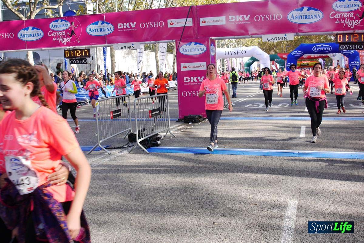 Carrera de la Mujer Barcelona desde 1h 9 min hasta 1h 13 seg