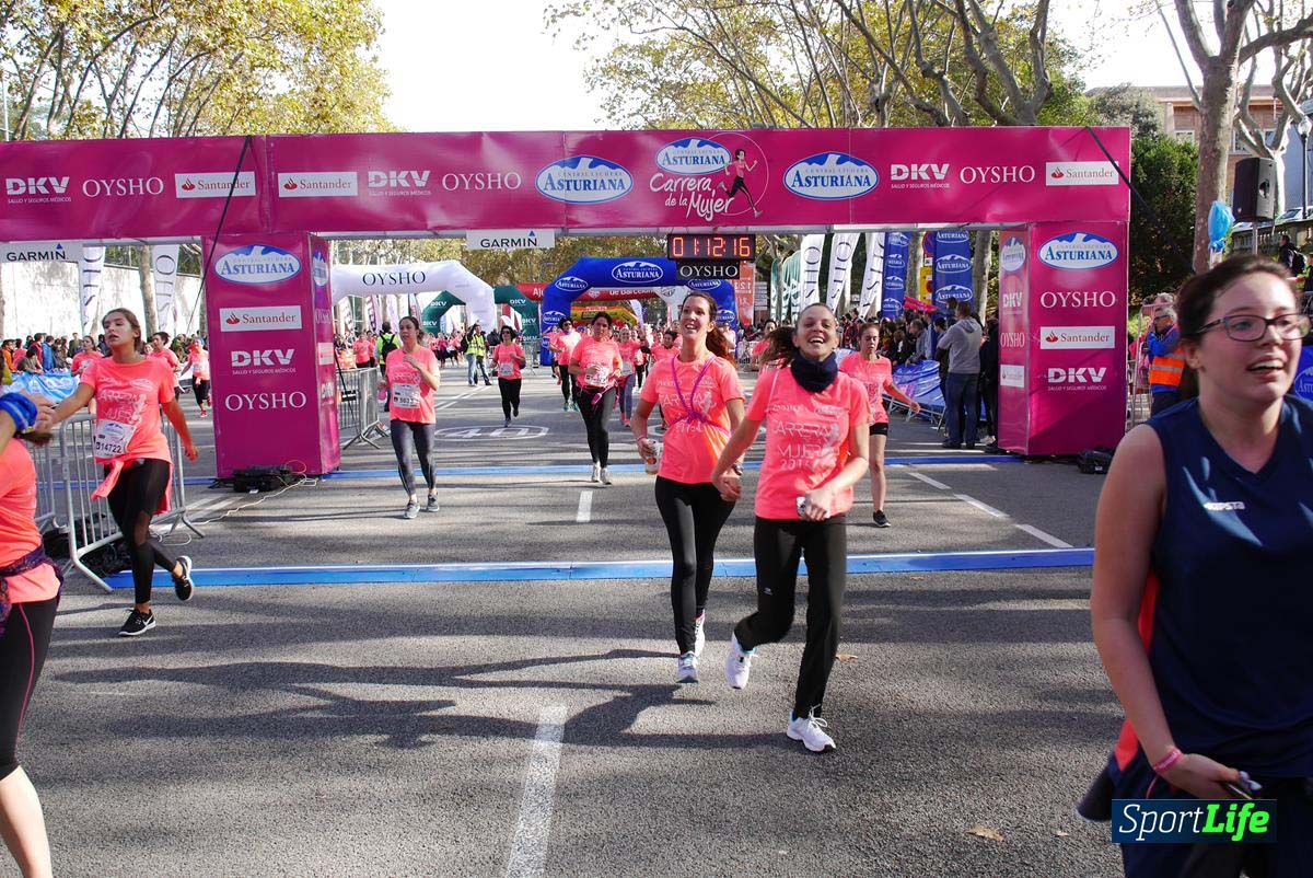 Carrera de la Mujer Barcelona desde 1h 9 min hasta 1h 13 seg