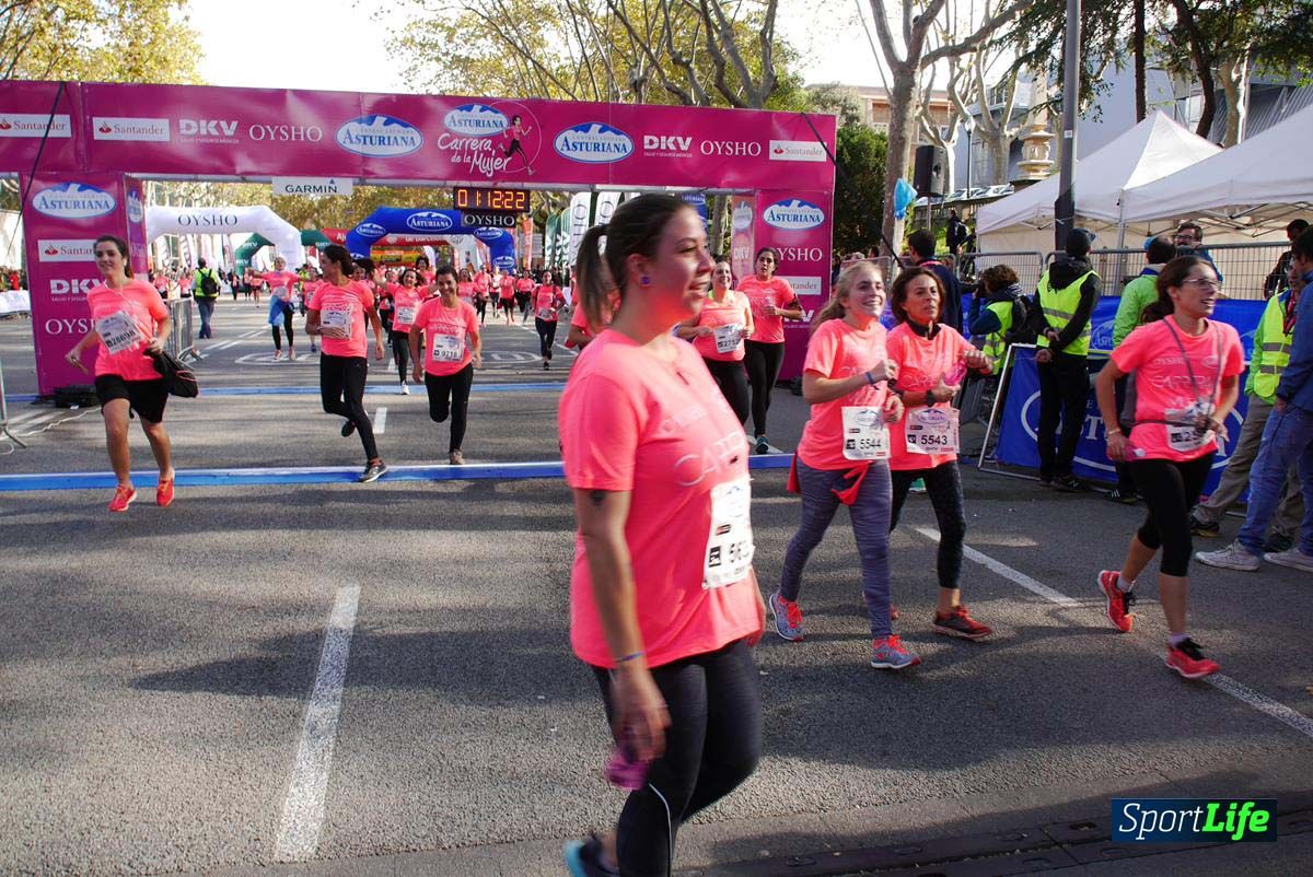 Carrera de la Mujer Barcelona desde 1h 9 min hasta 1h 13 seg