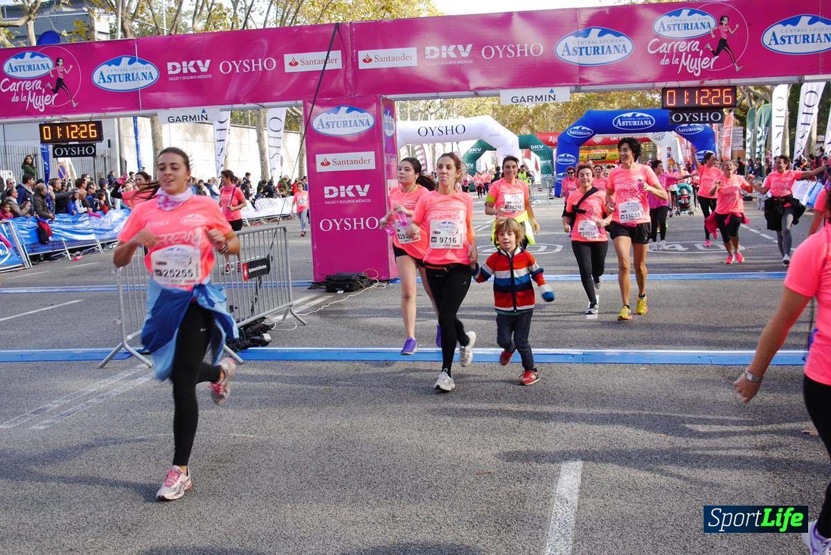 Carrera de la Mujer Barcelona desde 1h 9 min hasta 1h 13 seg