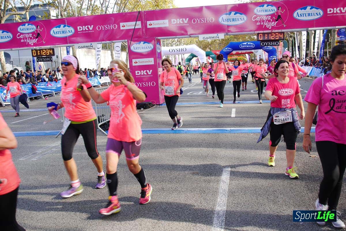 Carrera de la Mujer Barcelona desde 1h 9 min hasta 1h 13 seg