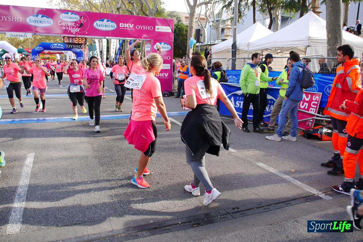 Carrera de la Mujer Barcelona desde 1h 9 min hasta 1h 13 seg