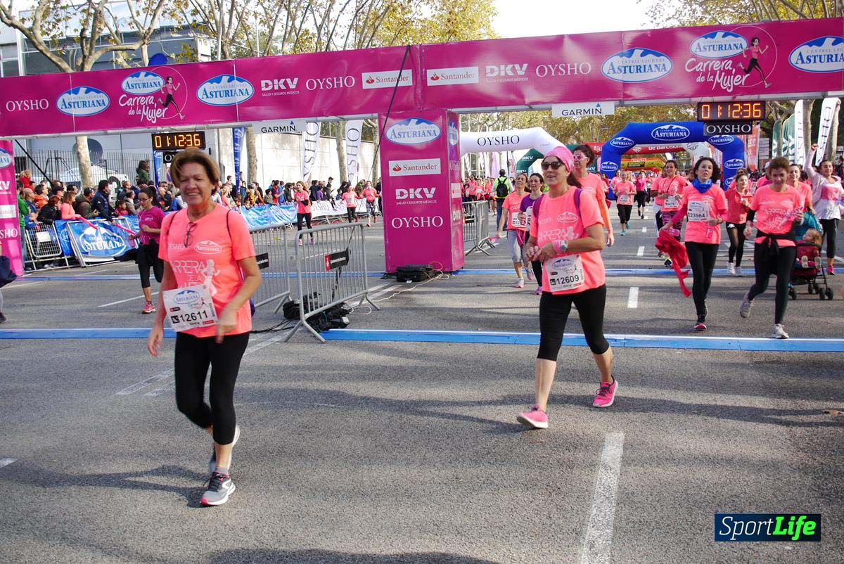 Carrera de la Mujer Barcelona desde 1h 9 min hasta 1h 13 seg
