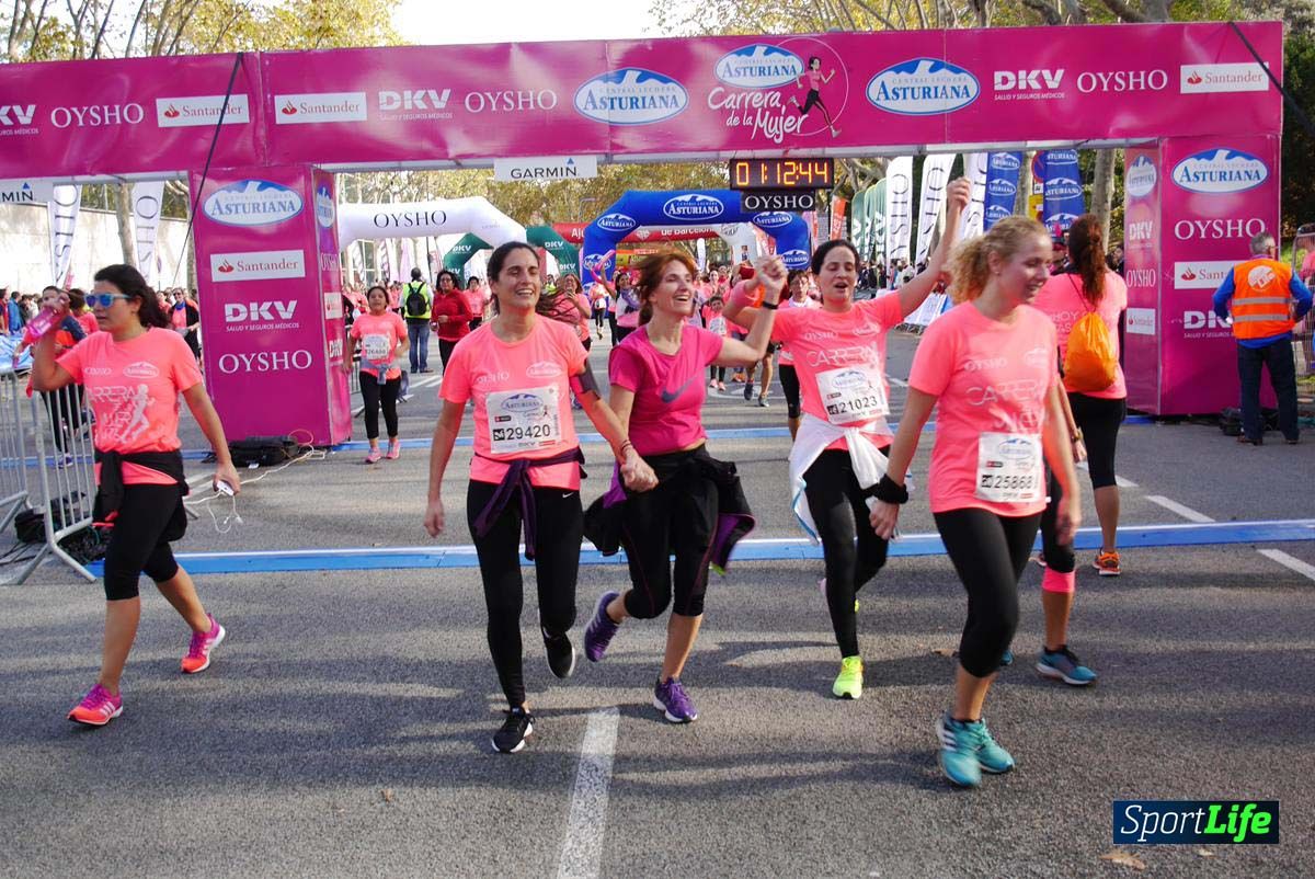 Carrera de la Mujer Barcelona desde 1h 9 min hasta 1h 13 seg