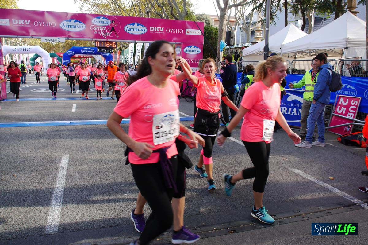 Carrera de la Mujer Barcelona desde 1h 9 min hasta 1h 13 seg