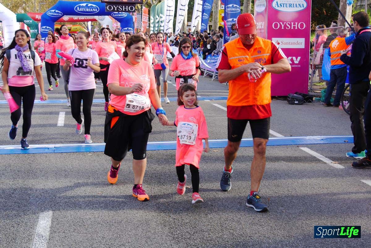 Carrera de la Mujer Barcelona desde 1h 9 min hasta 1h 13 seg