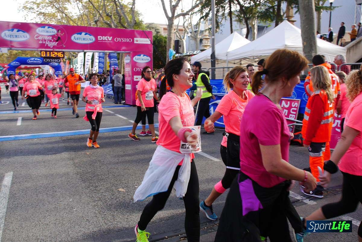 Carrera de la Mujer Barcelona desde 1h 9 min hasta 1h 13 seg