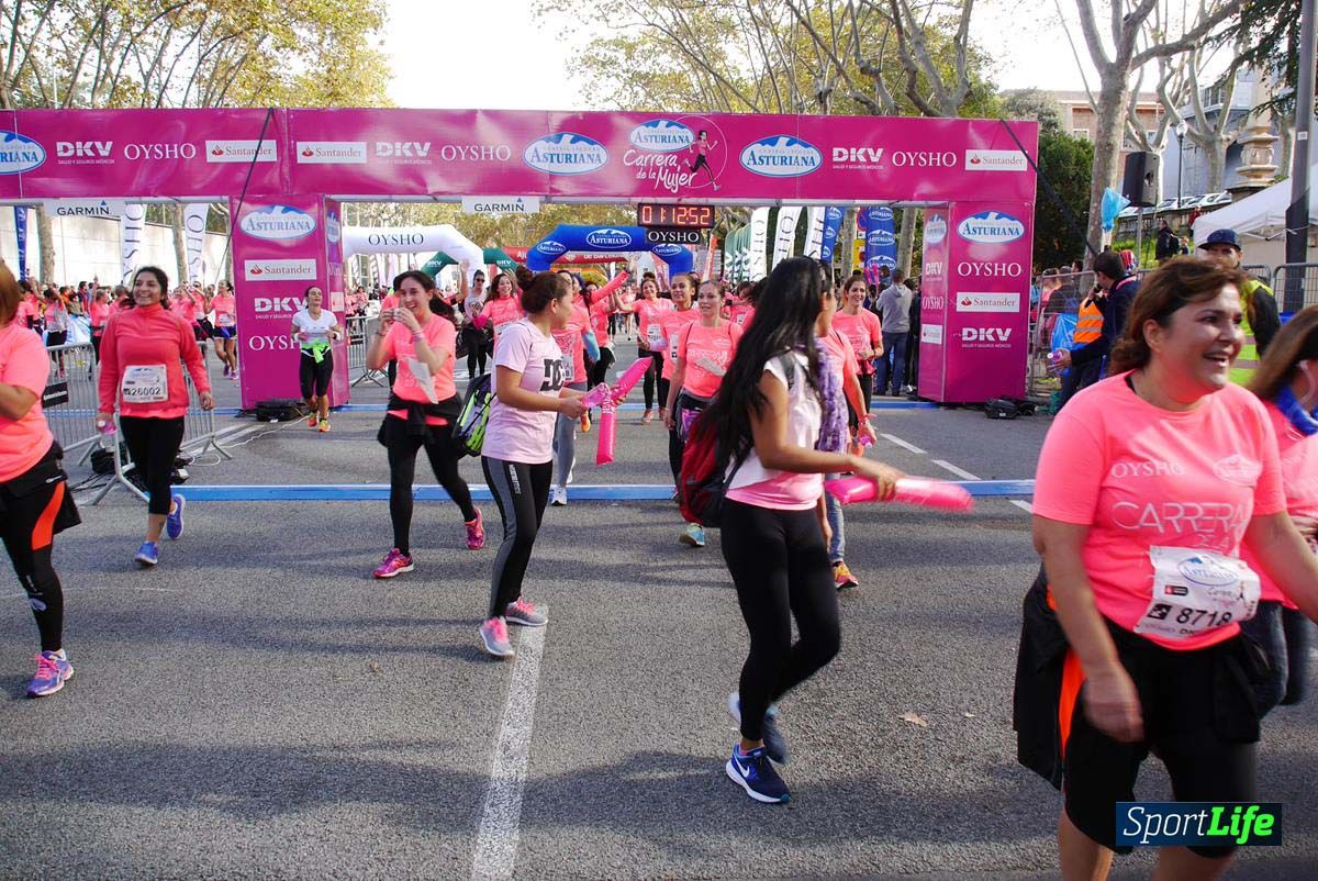 Carrera de la Mujer Barcelona desde 1h 9 min hasta 1h 13 seg
