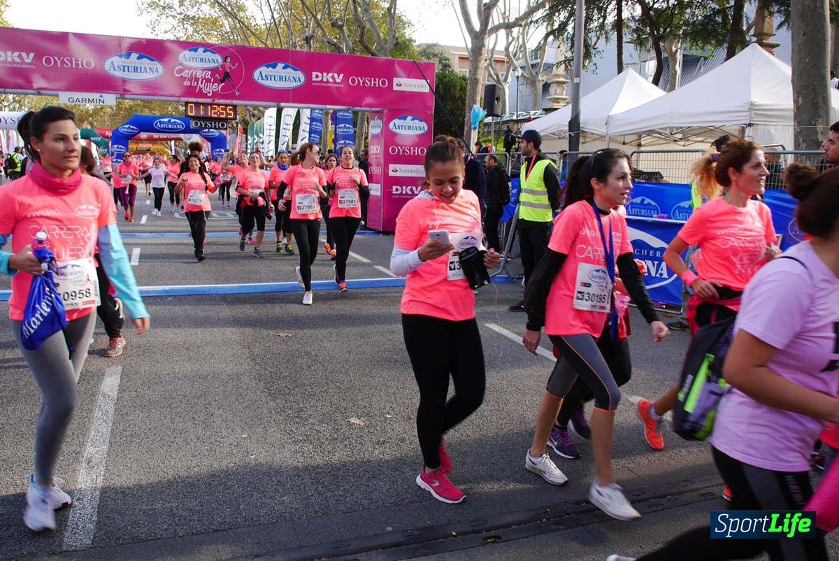 Carrera de la Mujer Barcelona desde 1h 9 min hasta 1h 13 seg