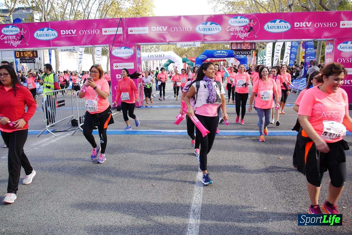Carrera de la Mujer Barcelona desde 1h 9 min hasta 1h 13 seg