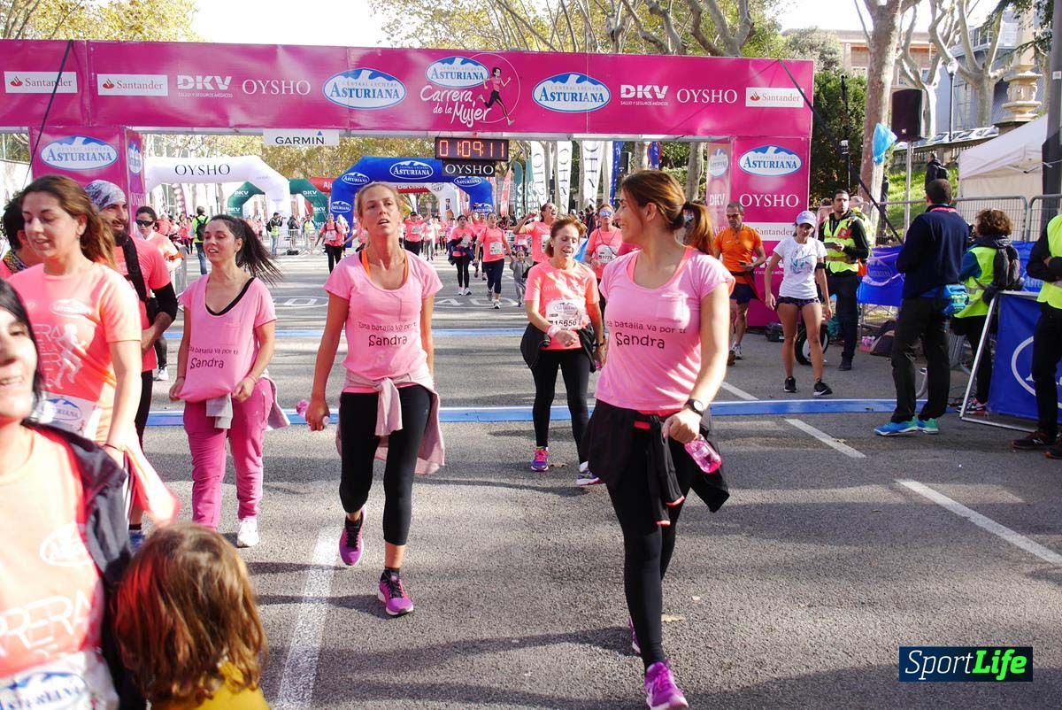 Carrera de la Mujer Barcelona desde 1h 9 min hasta 1h 13 seg