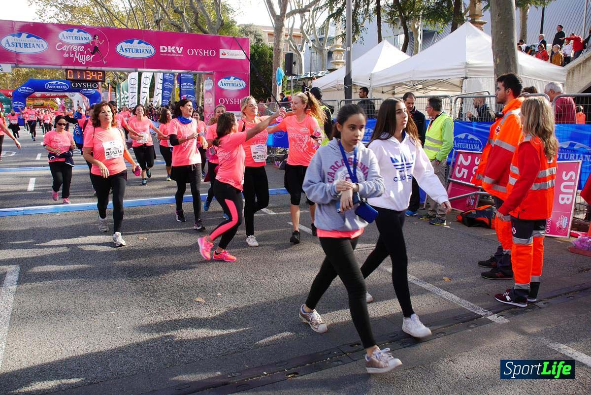 Carrera de la Mujer Barcelona desde 1h 13 min hasta 1h 17 min
