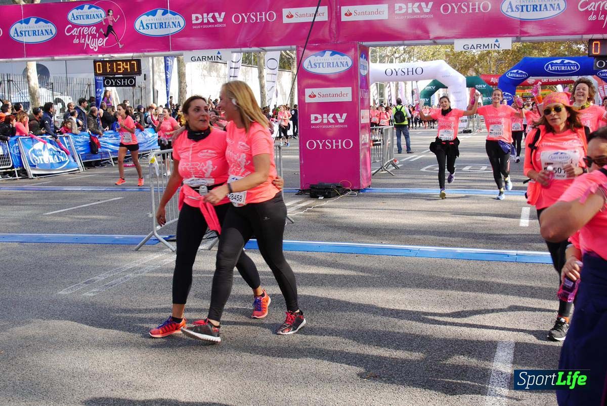 Carrera de la Mujer Barcelona desde 1h 13 min hasta 1h 17 min