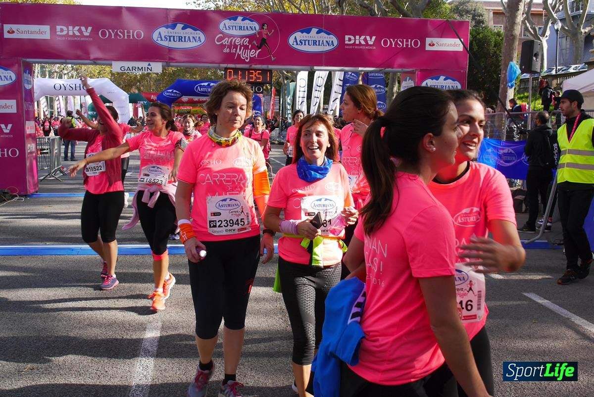 Carrera de la Mujer Barcelona desde 1h 13 min hasta 1h 17 min