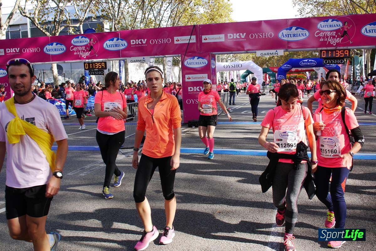Carrera de la Mujer Barcelona desde 1h 13 min hasta 1h 17 min