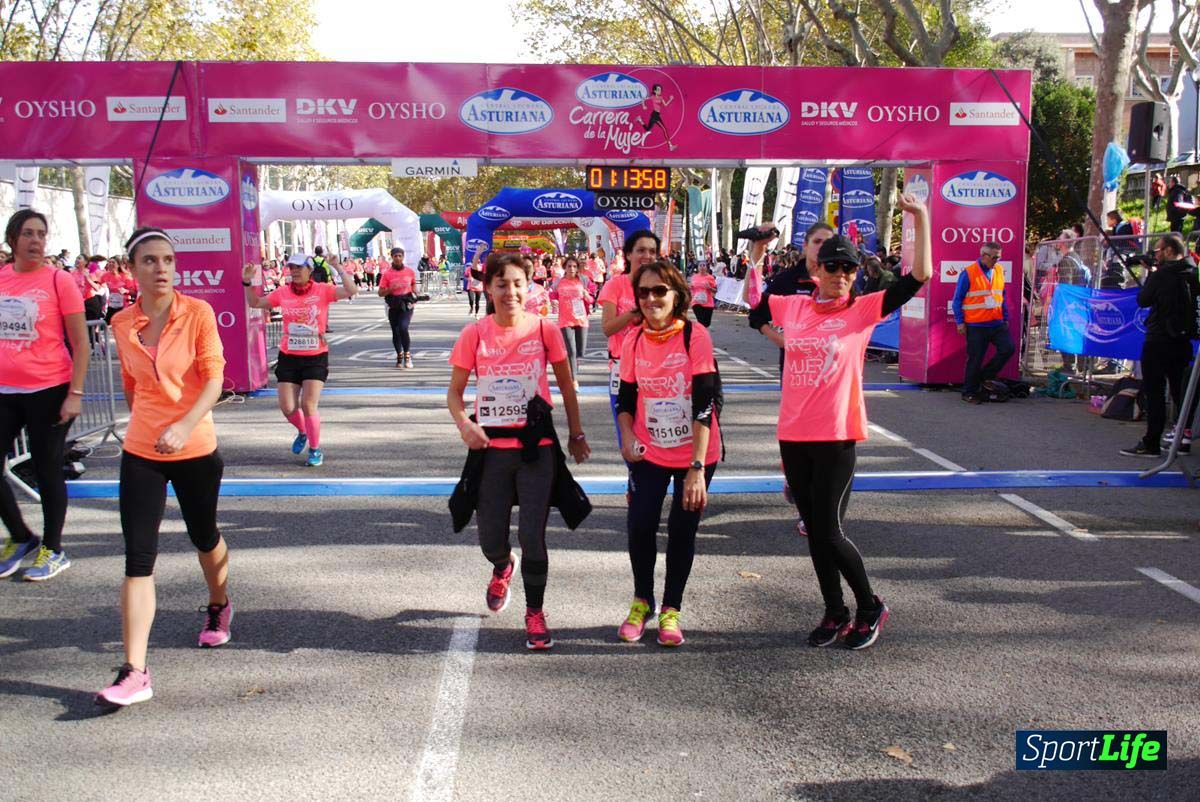 Carrera de la Mujer Barcelona desde 1h 13 min hasta 1h 17 min