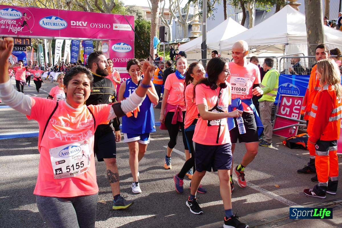 Carrera de la Mujer Barcelona desde 1h 13 min hasta 1h 17 min