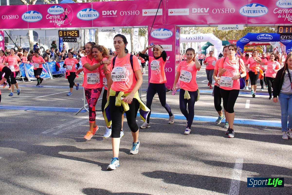 Carrera de la Mujer Barcelona desde 1h 13 min hasta 1h 17 min