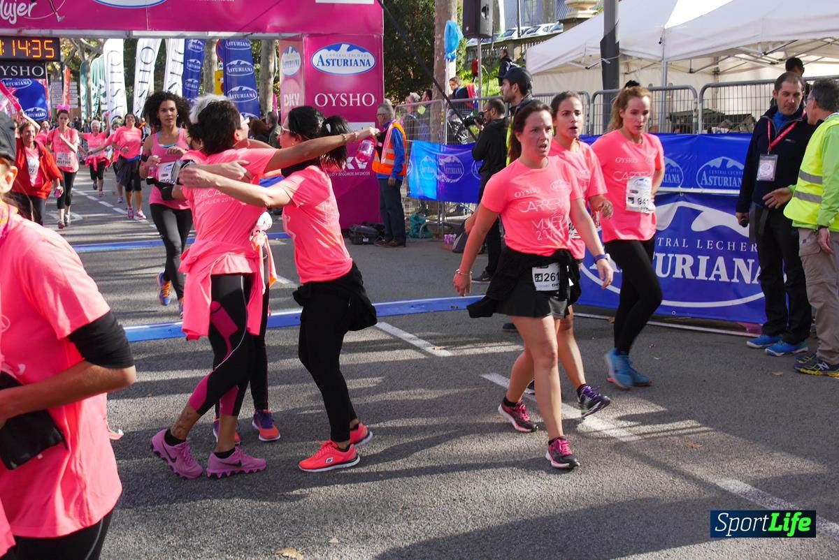 Carrera de la Mujer Barcelona desde 1h 13 min hasta 1h 17 min
