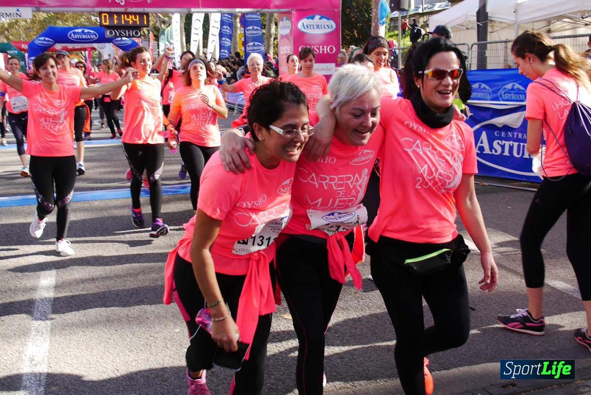 Carrera de la Mujer Barcelona desde 1h 13 min hasta 1h 17 min
