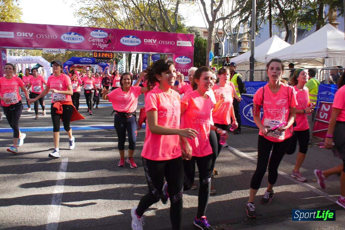 Carrera de la Mujer Barcelona desde 1h 13 min hasta 1h 17 min