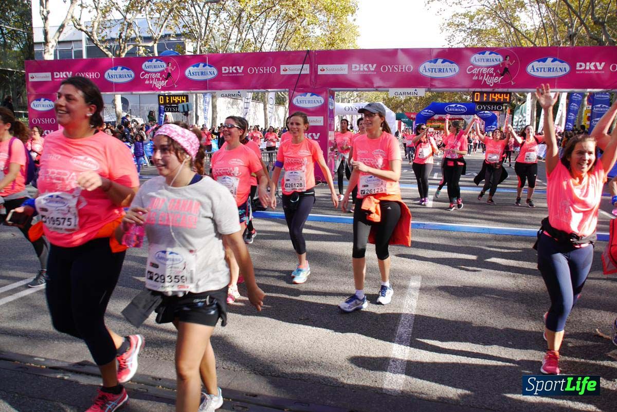 Carrera de la Mujer Barcelona desde 1h 13 min hasta 1h 17 min