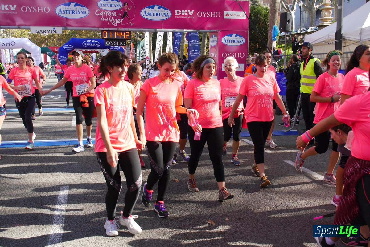 Carrera de la Mujer Barcelona desde 1h 13 min hasta 1h 17 min