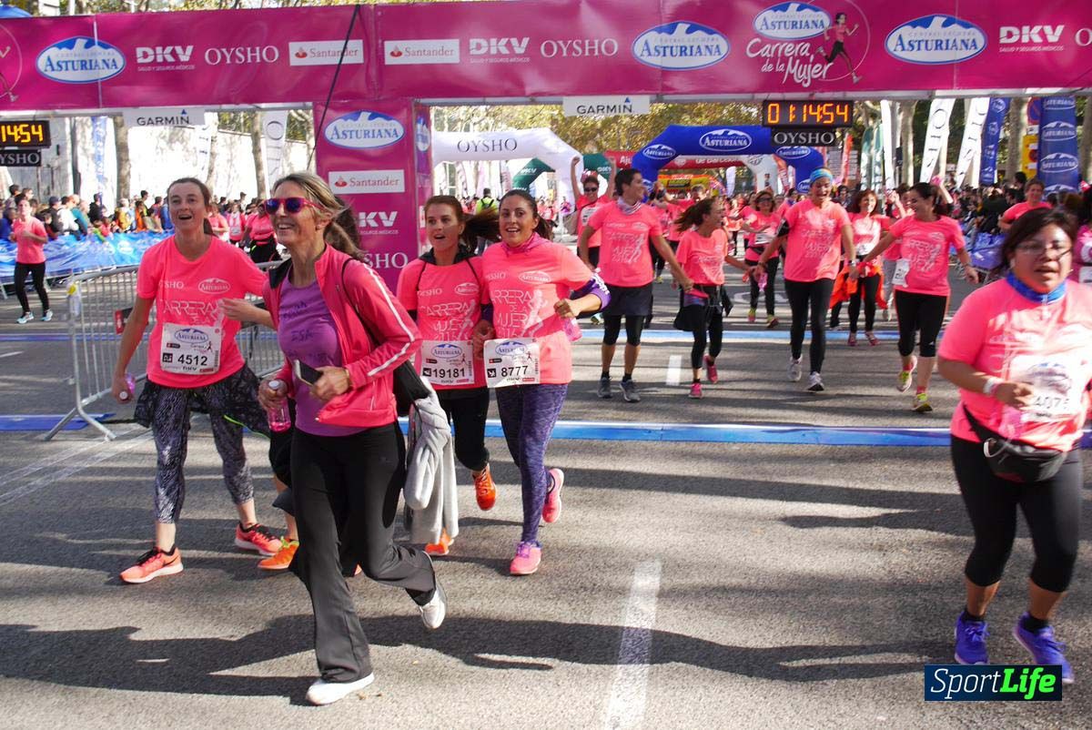 Carrera de la Mujer Barcelona desde 1h 13 min hasta 1h 17 min