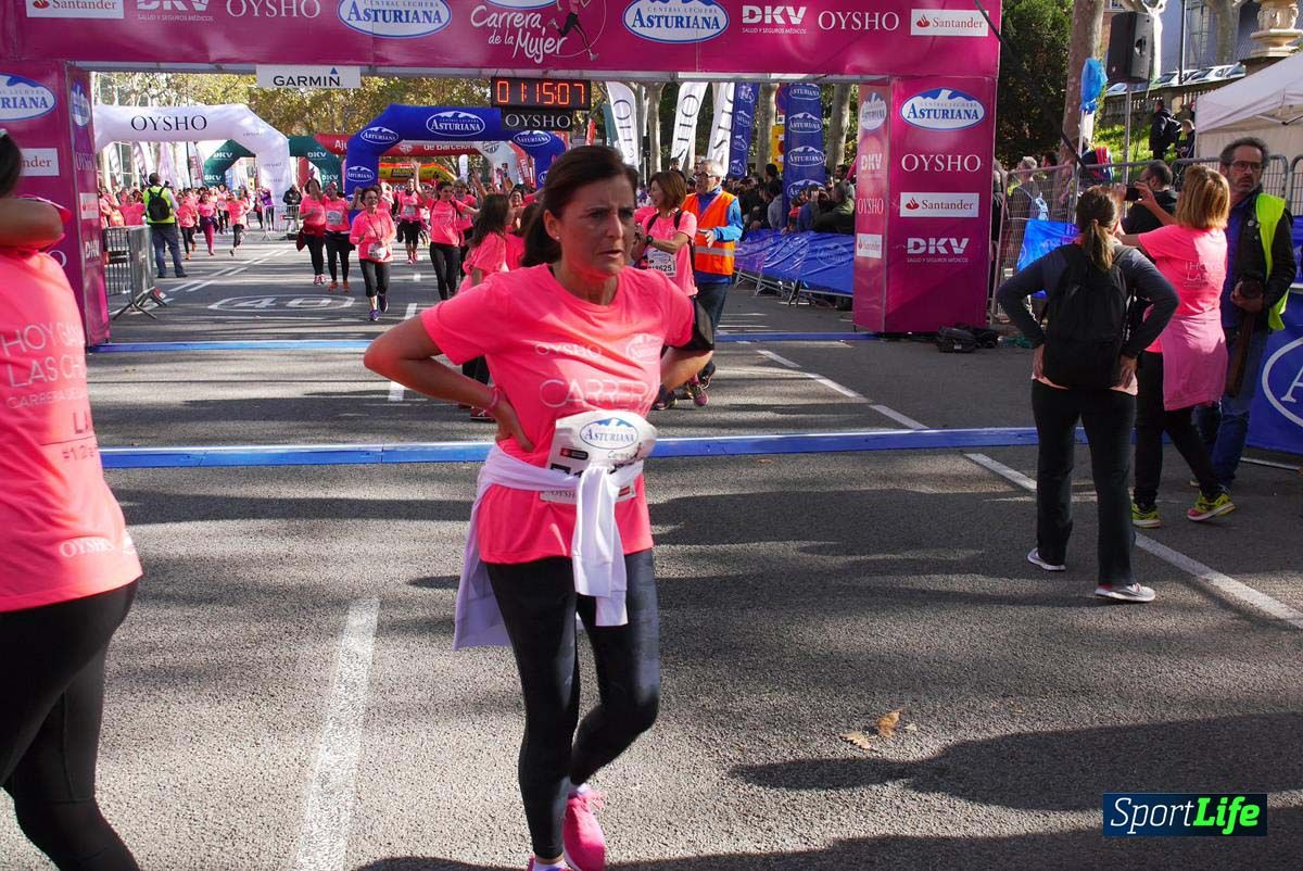 Carrera de la Mujer Barcelona desde 1h 13 min hasta 1h 17 min