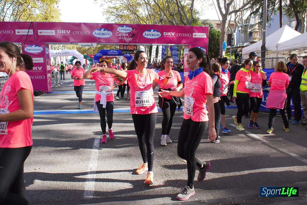 Carrera de la Mujer Barcelona desde 1h 13 min hasta 1h 17 min
