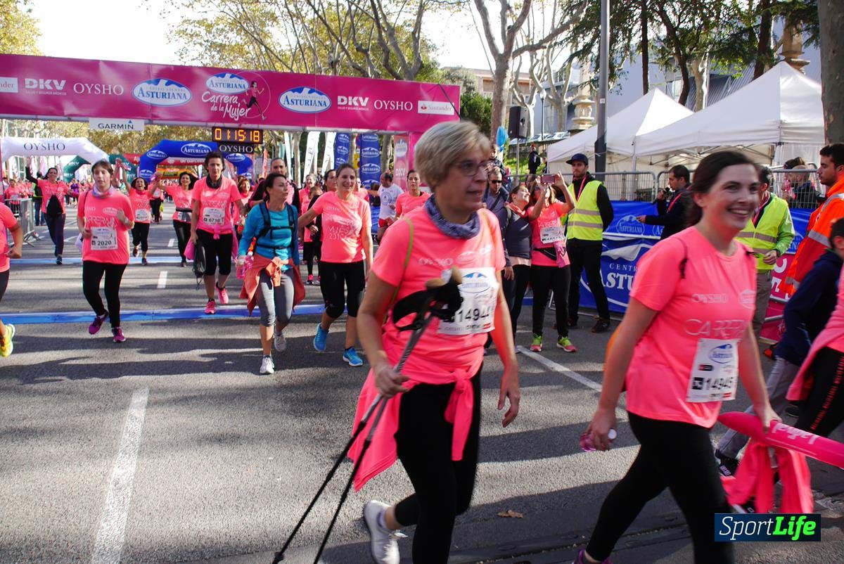Carrera de la Mujer Barcelona desde 1h 13 min hasta 1h 17 min