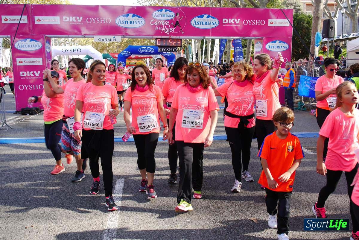 Carrera de la Mujer Barcelona desde 1h 13 min hasta 1h 17 min