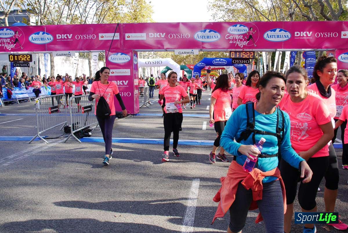 Carrera de la Mujer Barcelona desde 1h 13 min hasta 1h 17 min