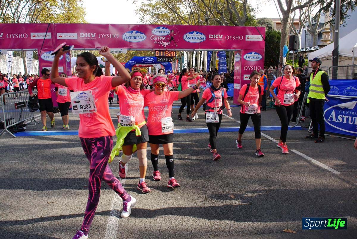 Carrera de la Mujer Barcelona desde 1h 13 min hasta 1h 17 min
