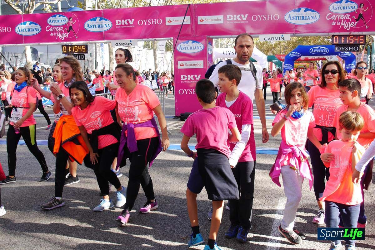Carrera de la Mujer Barcelona desde 1h 13 min hasta 1h 17 min