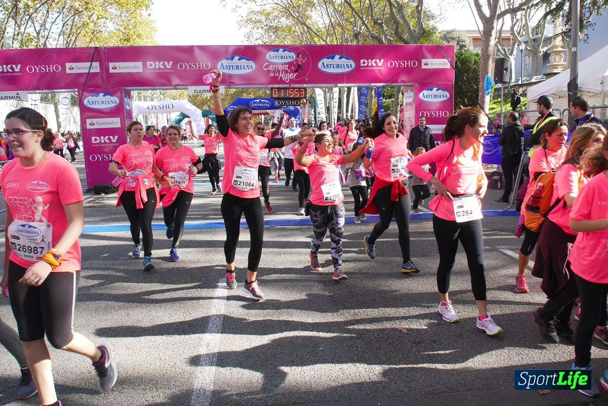 Carrera de la Mujer Barcelona desde 1h 13 min hasta 1h 17 min
