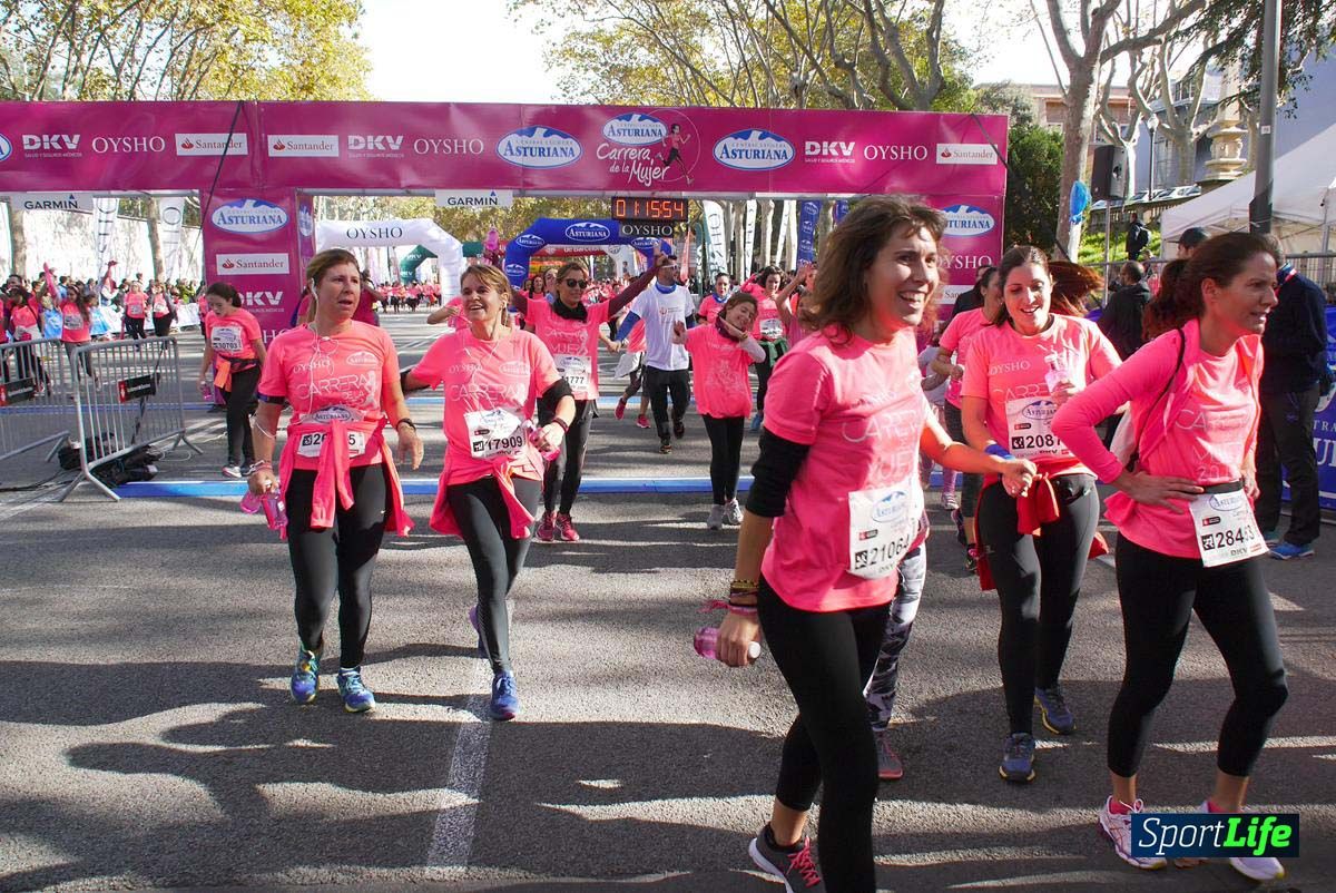 Carrera de la Mujer Barcelona desde 1h 13 min hasta 1h 17 min