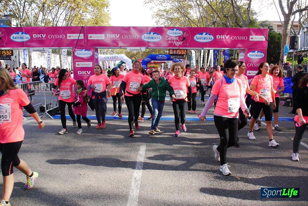 Carrera de la Mujer Barcelona desde 1h 13 min hasta 1h 17 min