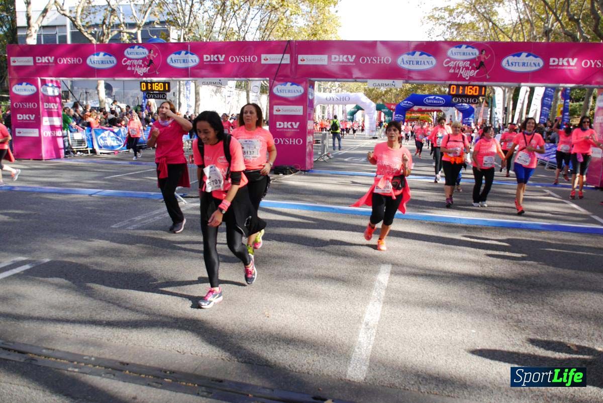 Carrera de la Mujer Barcelona desde 1h 13 min hasta 1h 17 min